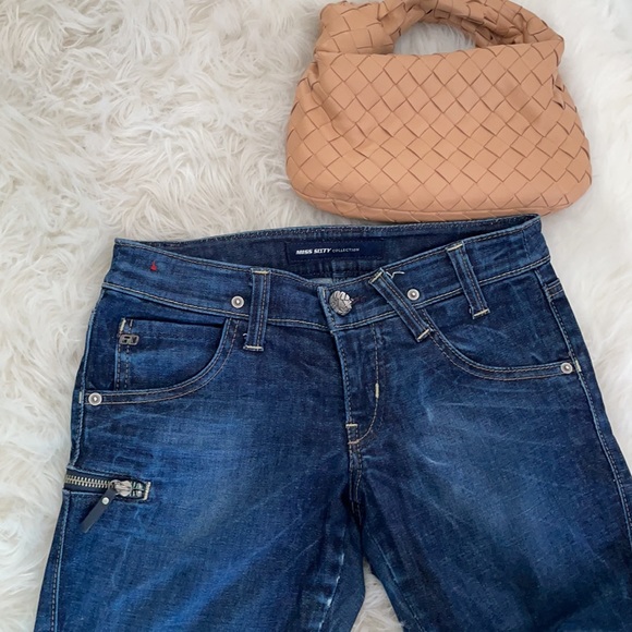 Miss Sixty dark blue Jeans with Zippers on the leg - Picture 3 of 12